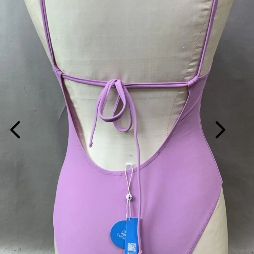 *WORKOUT* NWT Purple Cupshe bathing suit size Small - Picture 5 of 7